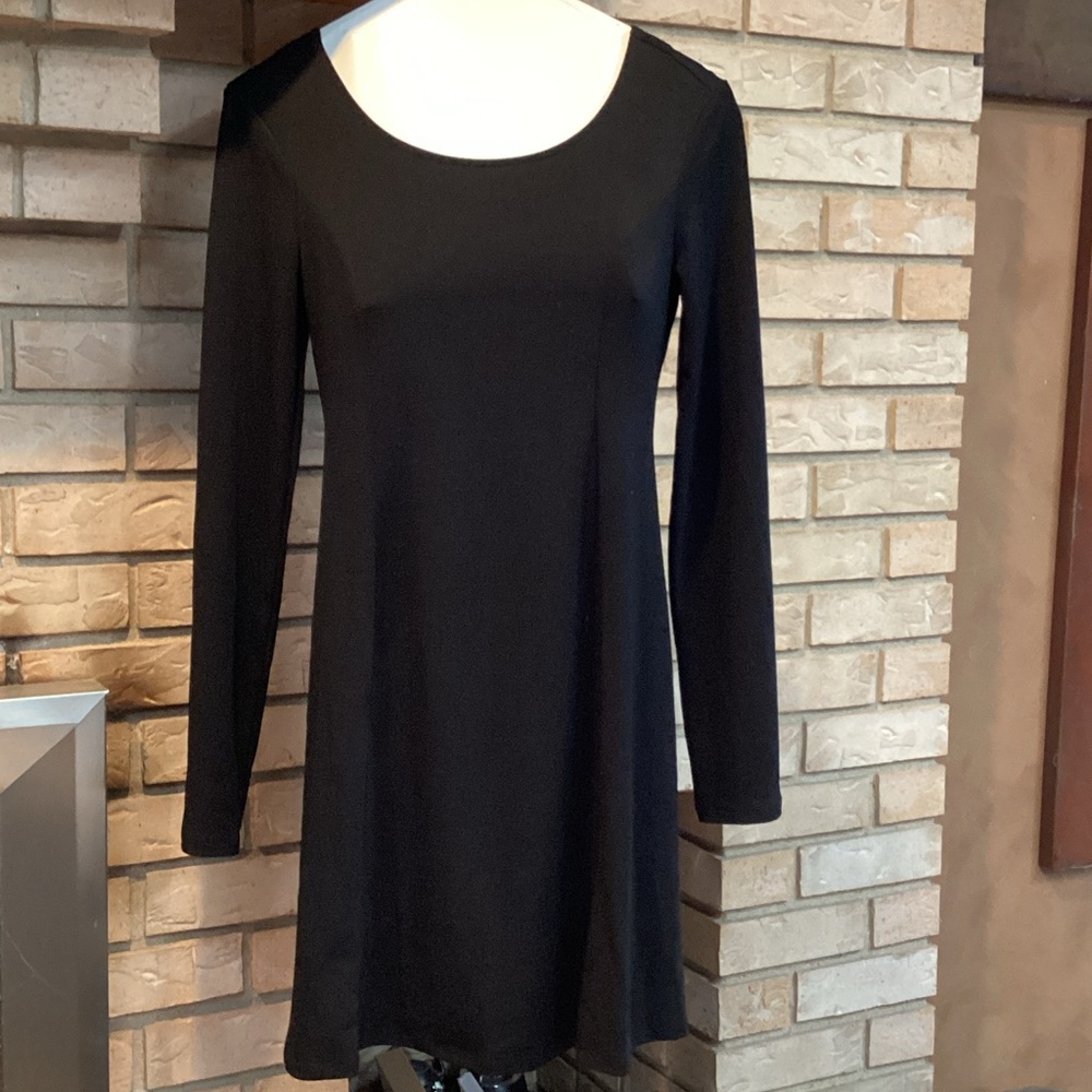 Forever 21 Classic Black Long Sleeve Dress